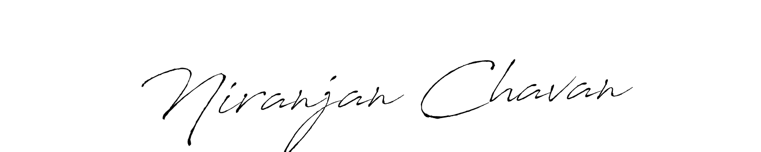 Make a beautiful signature design for name Niranjan Chavan. With this signature (Antro_Vectra) style, you can create a handwritten signature for free. Niranjan Chavan signature style 6 images and pictures png
