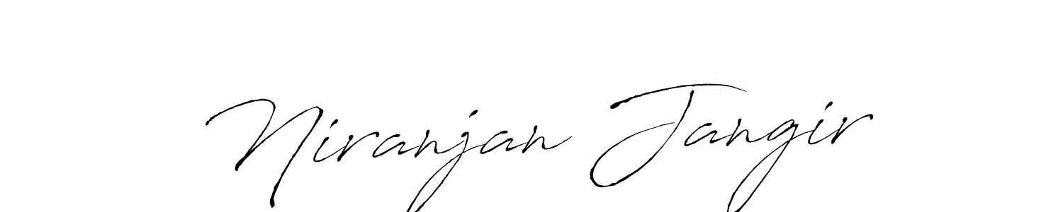 Use a signature maker to create a handwritten signature online. With this signature software, you can design (Antro_Vectra) your own signature for name Niranjan Jangir. Niranjan Jangir signature style 6 images and pictures png