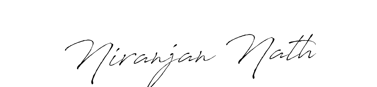 The best way (Antro_Vectra) to make a short signature is to pick only two or three words in your name. The name Niranjan Nath include a total of six letters. For converting this name. Niranjan Nath signature style 6 images and pictures png