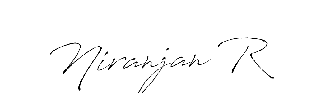 Also You can easily find your signature by using the search form. We will create Niranjan R name handwritten signature images for you free of cost using Antro_Vectra sign style. Niranjan R signature style 6 images and pictures png