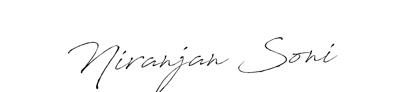 Use a signature maker to create a handwritten signature online. With this signature software, you can design (Antro_Vectra) your own signature for name Niranjan Soni. Niranjan Soni signature style 6 images and pictures png