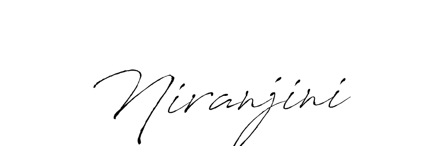 How to make Niranjini signature? Antro_Vectra is a professional autograph style. Create handwritten signature for Niranjini name. Niranjini signature style 6 images and pictures png