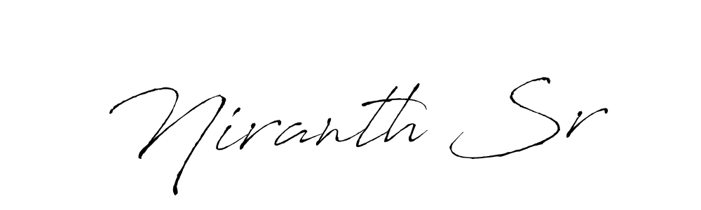 Make a beautiful signature design for name Niranth Sr. Use this online signature maker to create a handwritten signature for free. Niranth Sr signature style 6 images and pictures png