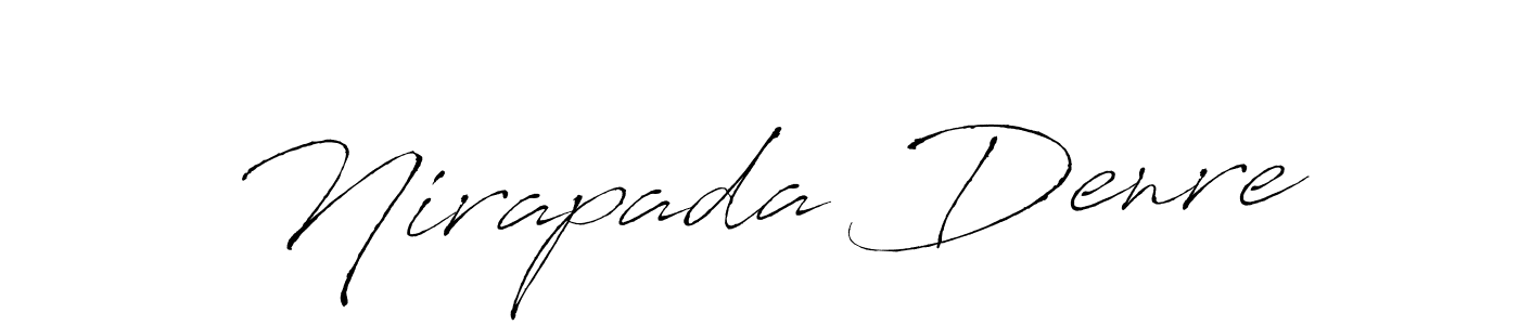 Once you've used our free online signature maker to create your best signature Antro_Vectra style, it's time to enjoy all of the benefits that Nirapada Denre name signing documents. Nirapada Denre signature style 6 images and pictures png