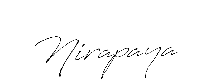 Create a beautiful signature design for name Nirapaya. With this signature (Antro_Vectra) fonts, you can make a handwritten signature for free. Nirapaya signature style 6 images and pictures png