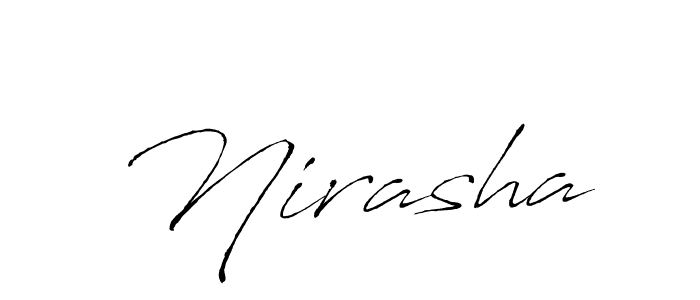 Use a signature maker to create a handwritten signature online. With this signature software, you can design (Antro_Vectra) your own signature for name Nirasha. Nirasha signature style 6 images and pictures png