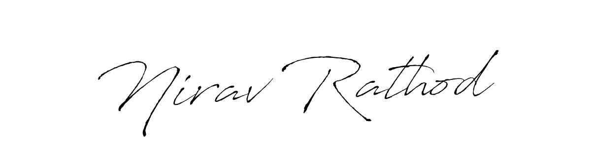 Use a signature maker to create a handwritten signature online. With this signature software, you can design (Antro_Vectra) your own signature for name Nirav Rathod. Nirav Rathod signature style 6 images and pictures png