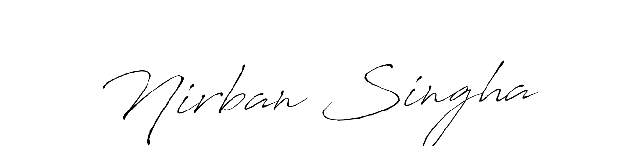 You can use this online signature creator to create a handwritten signature for the name Nirban Singha. This is the best online autograph maker. Nirban Singha signature style 6 images and pictures png