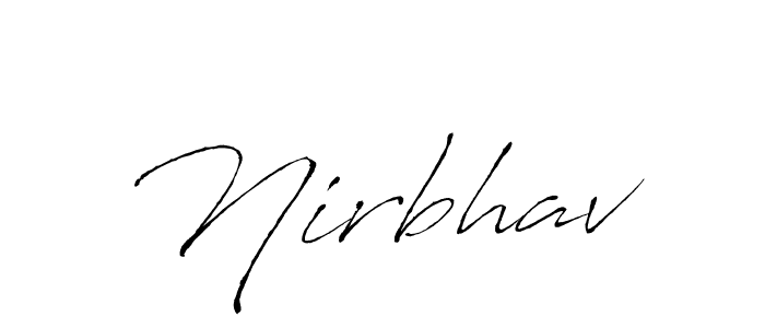 You can use this online signature creator to create a handwritten signature for the name Nirbhav. This is the best online autograph maker. Nirbhav signature style 6 images and pictures png