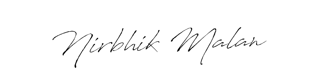 How to Draw Nirbhik Malan signature style? Antro_Vectra is a latest design signature styles for name Nirbhik Malan. Nirbhik Malan signature style 6 images and pictures png