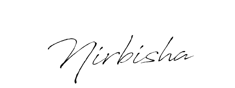 Once you've used our free online signature maker to create your best signature Antro_Vectra style, it's time to enjoy all of the benefits that Nirbisha name signing documents. Nirbisha signature style 6 images and pictures png