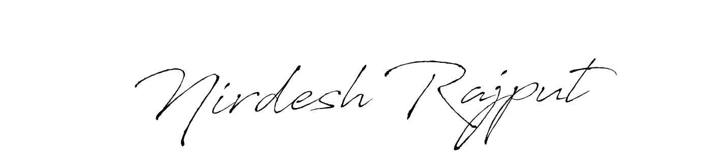 You can use this online signature creator to create a handwritten signature for the name Nirdesh Rajput. This is the best online autograph maker. Nirdesh Rajput signature style 6 images and pictures png
