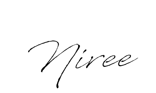 Make a short Niree signature style. Manage your documents anywhere anytime using Antro_Vectra. Create and add eSignatures, submit forms, share and send files easily. Niree signature style 6 images and pictures png