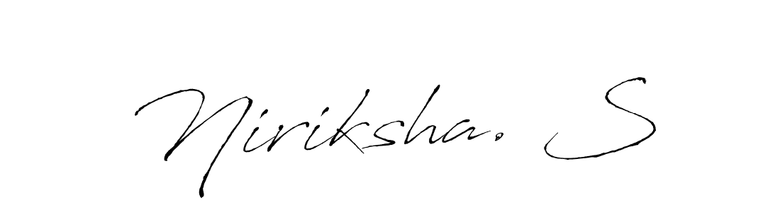 Once you've used our free online signature maker to create your best signature Antro_Vectra style, it's time to enjoy all of the benefits that Niriksha. S name signing documents. Niriksha. S signature style 6 images and pictures png