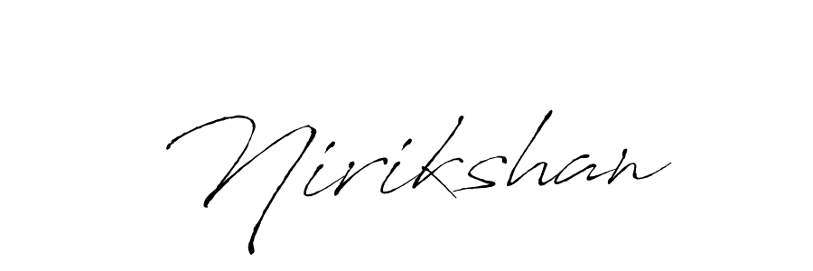 Here are the top 10 professional signature styles for the name Nirikshan. These are the best autograph styles you can use for your name. Nirikshan signature style 6 images and pictures png
