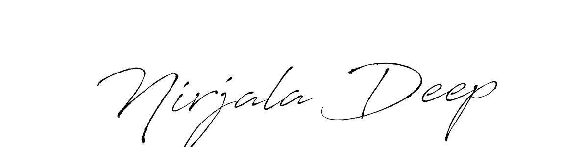 Also we have Nirjala Deep name is the best signature style. Create professional handwritten signature collection using Antro_Vectra autograph style. Nirjala Deep signature style 6 images and pictures png