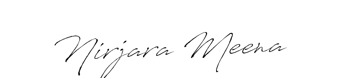 Make a short Nirjara Meena signature style. Manage your documents anywhere anytime using Antro_Vectra. Create and add eSignatures, submit forms, share and send files easily. Nirjara Meena signature style 6 images and pictures png