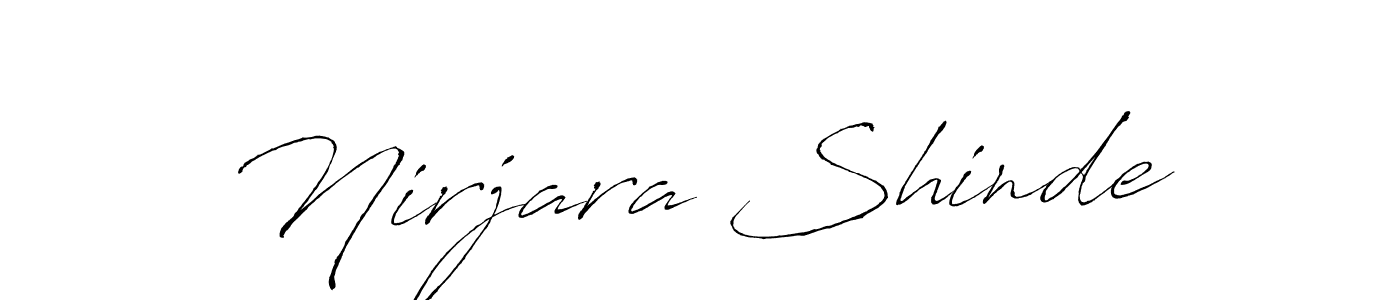 It looks lik you need a new signature style for name Nirjara Shinde. Design unique handwritten (Antro_Vectra) signature with our free signature maker in just a few clicks. Nirjara Shinde signature style 6 images and pictures png