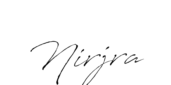 Similarly Antro_Vectra is the best handwritten signature design. Signature creator online .You can use it as an online autograph creator for name Nirjra. Nirjra signature style 6 images and pictures png