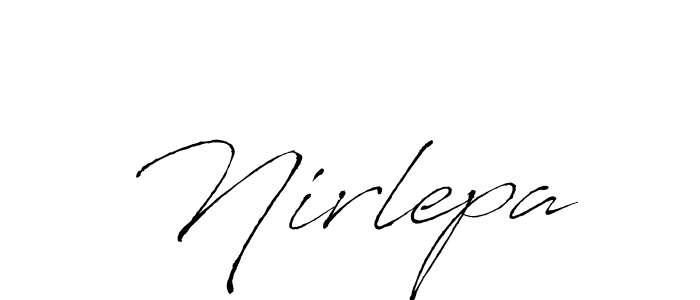 if you are searching for the best signature style for your name Nirlepa. so please give up your signature search. here we have designed multiple signature styles  using Antro_Vectra. Nirlepa signature style 6 images and pictures png