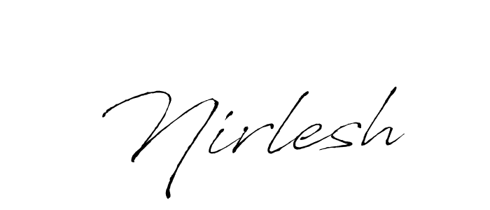 Also You can easily find your signature by using the search form. We will create Nirlesh name handwritten signature images for you free of cost using Antro_Vectra sign style. Nirlesh signature style 6 images and pictures png