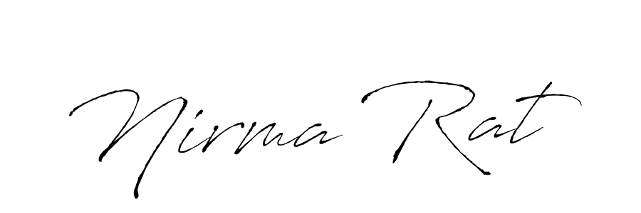 How to make Nirma Rat name signature. Use Antro_Vectra style for creating short signs online. This is the latest handwritten sign. Nirma Rat signature style 6 images and pictures png