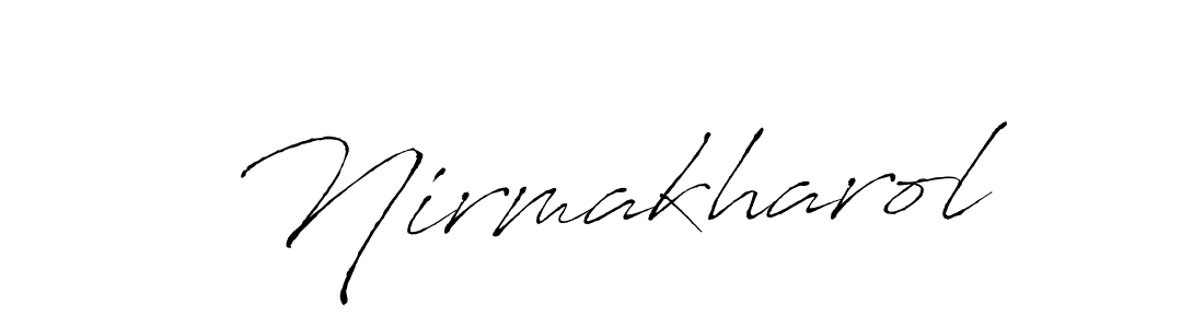 Also You can easily find your signature by using the search form. We will create Nirmakharol name handwritten signature images for you free of cost using Antro_Vectra sign style. Nirmakharol signature style 6 images and pictures png