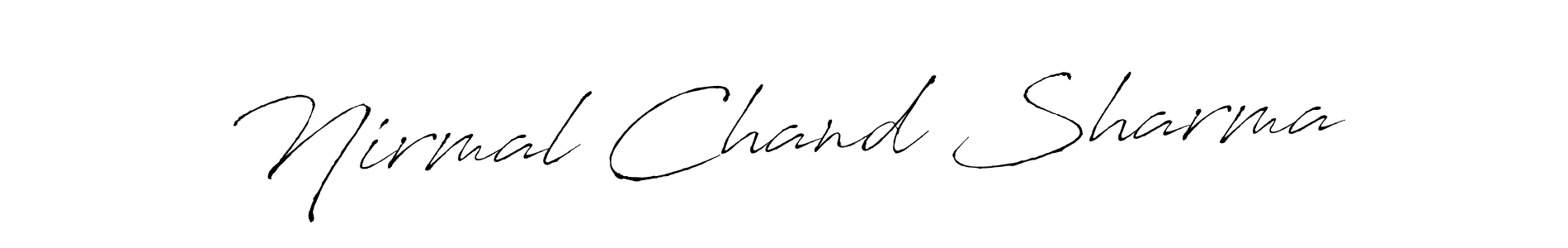 Once you've used our free online signature maker to create your best signature Antro_Vectra style, it's time to enjoy all of the benefits that Nirmal Chand Sharma name signing documents. Nirmal Chand Sharma signature style 6 images and pictures png