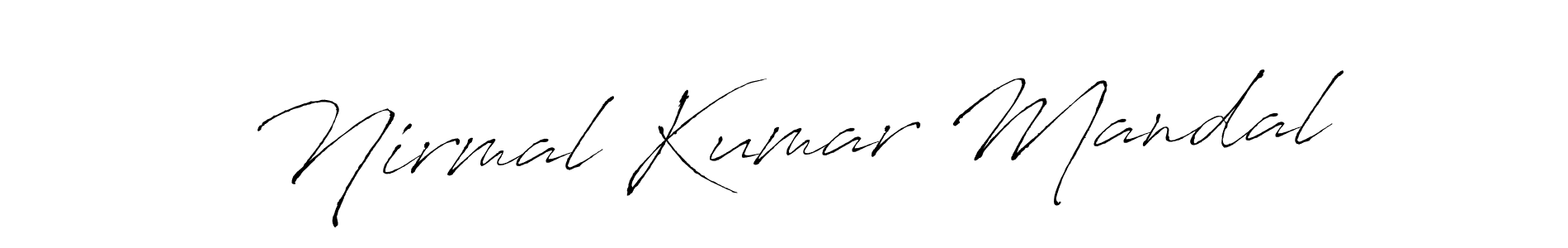 Similarly Antro_Vectra is the best handwritten signature design. Signature creator online .You can use it as an online autograph creator for name Nirmal Kumar Mandal. Nirmal Kumar Mandal signature style 6 images and pictures png