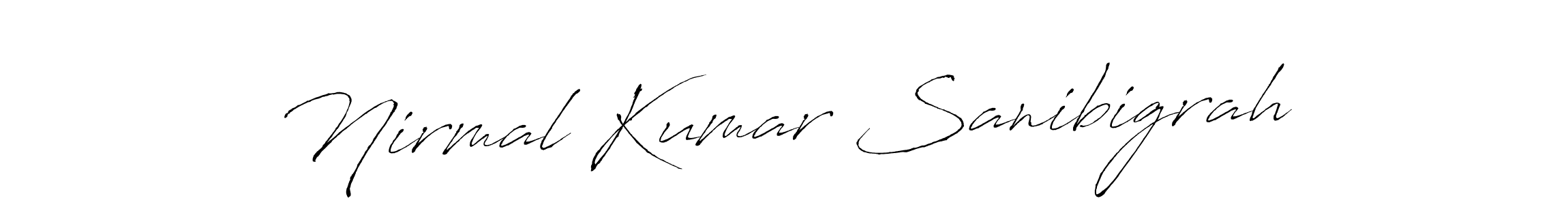Similarly Antro_Vectra is the best handwritten signature design. Signature creator online .You can use it as an online autograph creator for name Nirmal Kumar Sanibigrah. Nirmal Kumar Sanibigrah signature style 6 images and pictures png