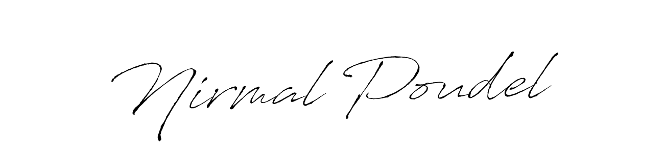 if you are searching for the best signature style for your name Nirmal Poudel. so please give up your signature search. here we have designed multiple signature styles  using Antro_Vectra. Nirmal Poudel signature style 6 images and pictures png