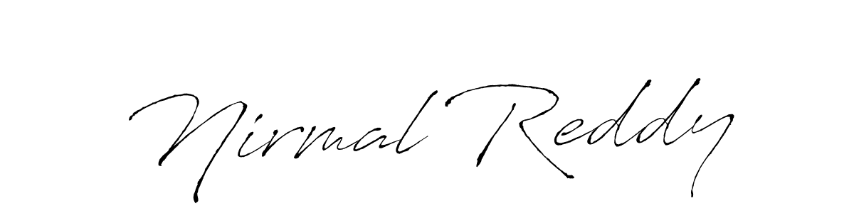 It looks lik you need a new signature style for name Nirmal Reddy. Design unique handwritten (Antro_Vectra) signature with our free signature maker in just a few clicks. Nirmal Reddy signature style 6 images and pictures png