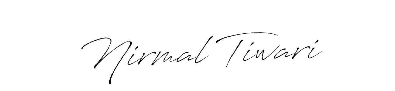 Similarly Antro_Vectra is the best handwritten signature design. Signature creator online .You can use it as an online autograph creator for name Nirmal Tiwari. Nirmal Tiwari signature style 6 images and pictures png