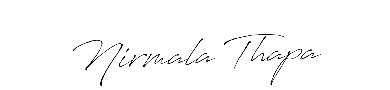 Once you've used our free online signature maker to create your best signature Antro_Vectra style, it's time to enjoy all of the benefits that Nirmala Thapa name signing documents. Nirmala Thapa signature style 6 images and pictures png