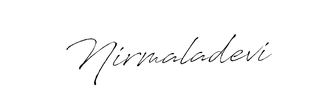 Once you've used our free online signature maker to create your best signature Antro_Vectra style, it's time to enjoy all of the benefits that Nirmaladevi name signing documents. Nirmaladevi signature style 6 images and pictures png