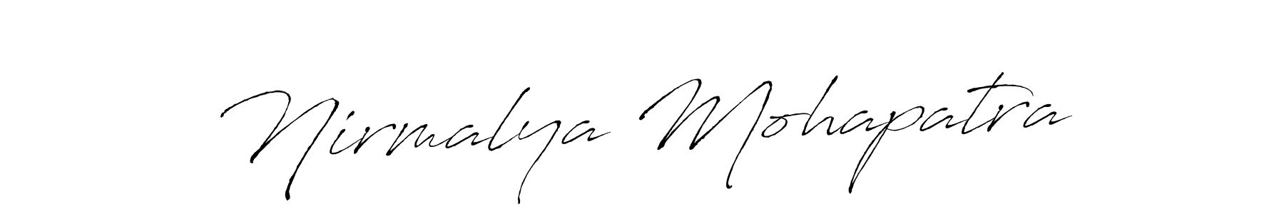 The best way (Antro_Vectra) to make a short signature is to pick only two or three words in your name. The name Nirmalya Mohapatra include a total of six letters. For converting this name. Nirmalya Mohapatra signature style 6 images and pictures png