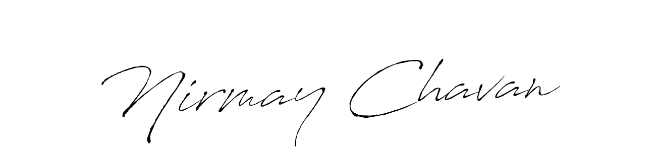 Once you've used our free online signature maker to create your best signature Antro_Vectra style, it's time to enjoy all of the benefits that Nirmay Chavan name signing documents. Nirmay Chavan signature style 6 images and pictures png