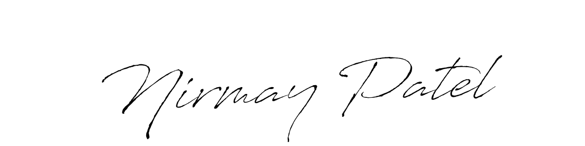 Once you've used our free online signature maker to create your best signature Antro_Vectra style, it's time to enjoy all of the benefits that Nirmay Patel name signing documents. Nirmay Patel signature style 6 images and pictures png