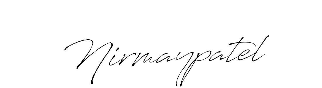 Antro_Vectra is a professional signature style that is perfect for those who want to add a touch of class to their signature. It is also a great choice for those who want to make their signature more unique. Get Nirmaypatel name to fancy signature for free. Nirmaypatel signature style 6 images and pictures png