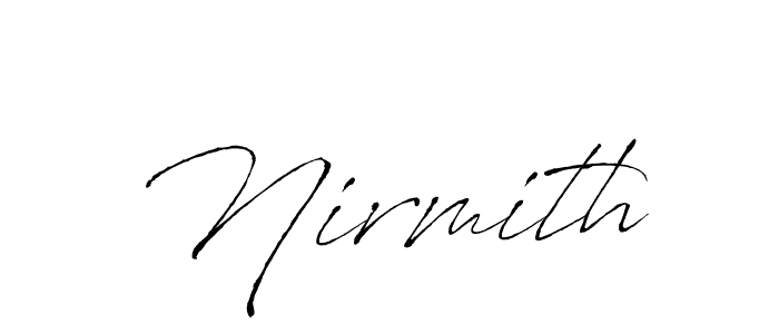 You should practise on your own different ways (Antro_Vectra) to write your name (Nirmith) in signature. don't let someone else do it for you. Nirmith signature style 6 images and pictures png