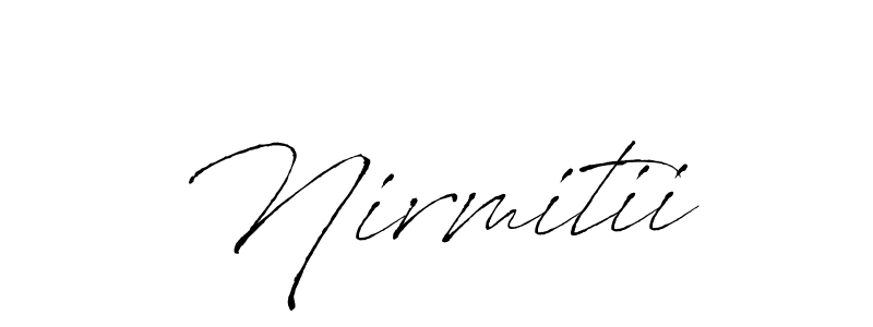 This is the best signature style for the Nirmitii name. Also you like these signature font (Antro_Vectra). Mix name signature. Nirmitii signature style 6 images and pictures png