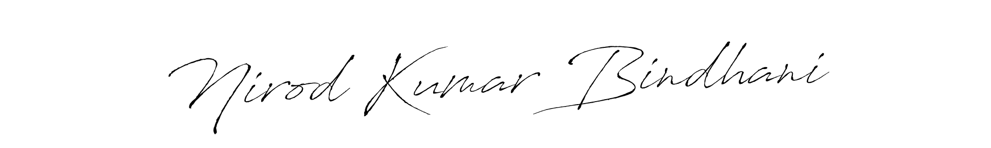 How to make Nirod Kumar Bindhani signature? Antro_Vectra is a professional autograph style. Create handwritten signature for Nirod Kumar Bindhani name. Nirod Kumar Bindhani signature style 6 images and pictures png