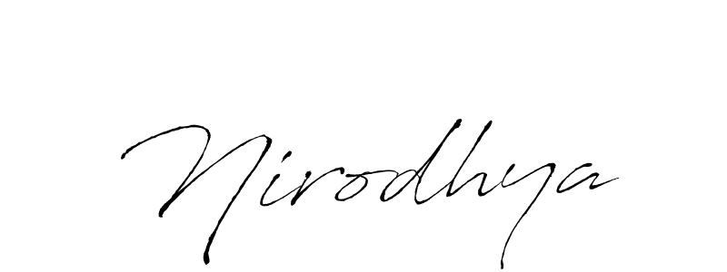 Also we have Nirodhya name is the best signature style. Create professional handwritten signature collection using Antro_Vectra autograph style. Nirodhya signature style 6 images and pictures png