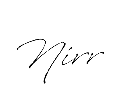 if you are searching for the best signature style for your name Nirr. so please give up your signature search. here we have designed multiple signature styles  using Antro_Vectra. Nirr signature style 6 images and pictures png