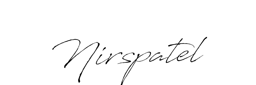 You should practise on your own different ways (Antro_Vectra) to write your name (Nirspatel) in signature. don't let someone else do it for you. Nirspatel signature style 6 images and pictures png