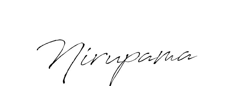 Also we have Nirupama name is the best signature style. Create professional handwritten signature collection using Antro_Vectra autograph style. Nirupama signature style 6 images and pictures png