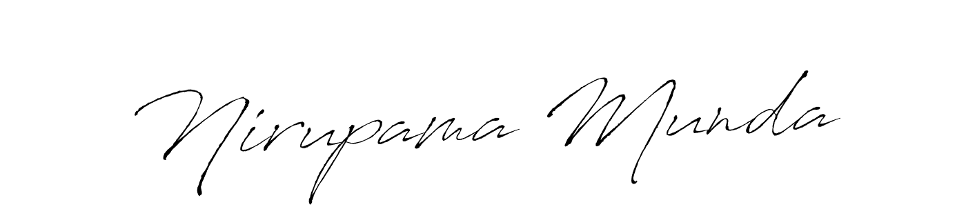 Make a beautiful signature design for name Nirupama Munda. Use this online signature maker to create a handwritten signature for free. Nirupama Munda signature style 6 images and pictures png