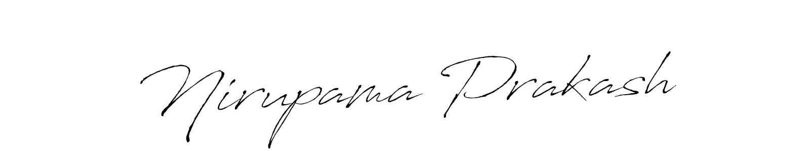 Design your own signature with our free online signature maker. With this signature software, you can create a handwritten (Antro_Vectra) signature for name Nirupama Prakash. Nirupama Prakash signature style 6 images and pictures png