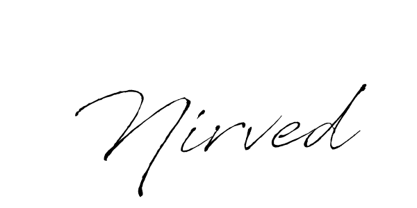 Also we have Nirved name is the best signature style. Create professional handwritten signature collection using Antro_Vectra autograph style. Nirved signature style 6 images and pictures png