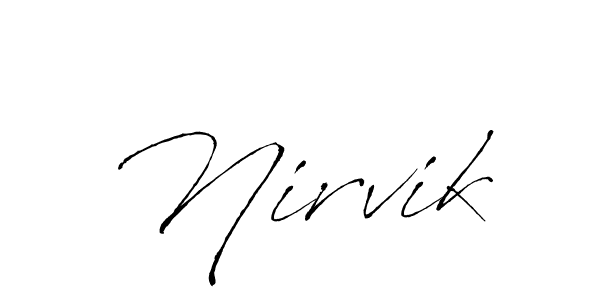 Antro_Vectra is a professional signature style that is perfect for those who want to add a touch of class to their signature. It is also a great choice for those who want to make their signature more unique. Get Nirvik name to fancy signature for free. Nirvik signature style 6 images and pictures png